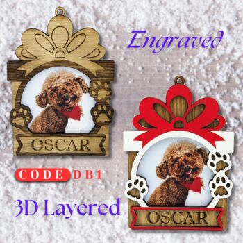 Pet Photo Christmas Bauble, 4 of 12