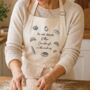 Personalised Do Not Disturb Baking Bread Apron, thumbnail 1 of 6