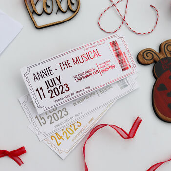 Foil Ticket Gift Voucher, 2 of 12