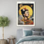 Frida Kahlo Moon Art Print, thumbnail 2 of 3