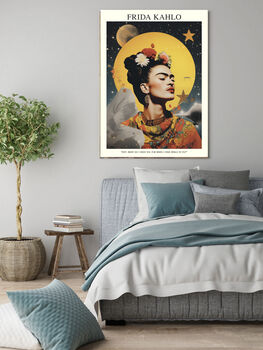 Frida Kahlo Moon Art Print, 2 of 3