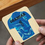 Personalised Football Shirt Coaster, thumbnail 6 of 11