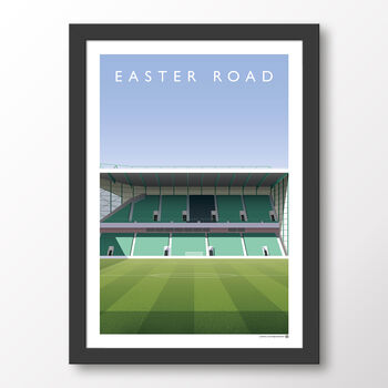 Hibernian Fc Easter Road From The Centre Circle Poster, 7 of 7
