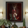 Lord Becket And Ibis Limited Edition Deer Print, thumbnail 1 of 8