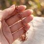 Handmade Copper Butterfly Link Bracelet, thumbnail 4 of 11