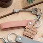 Personalised New Home Cherry Wood Keyring, thumbnail 5 of 9