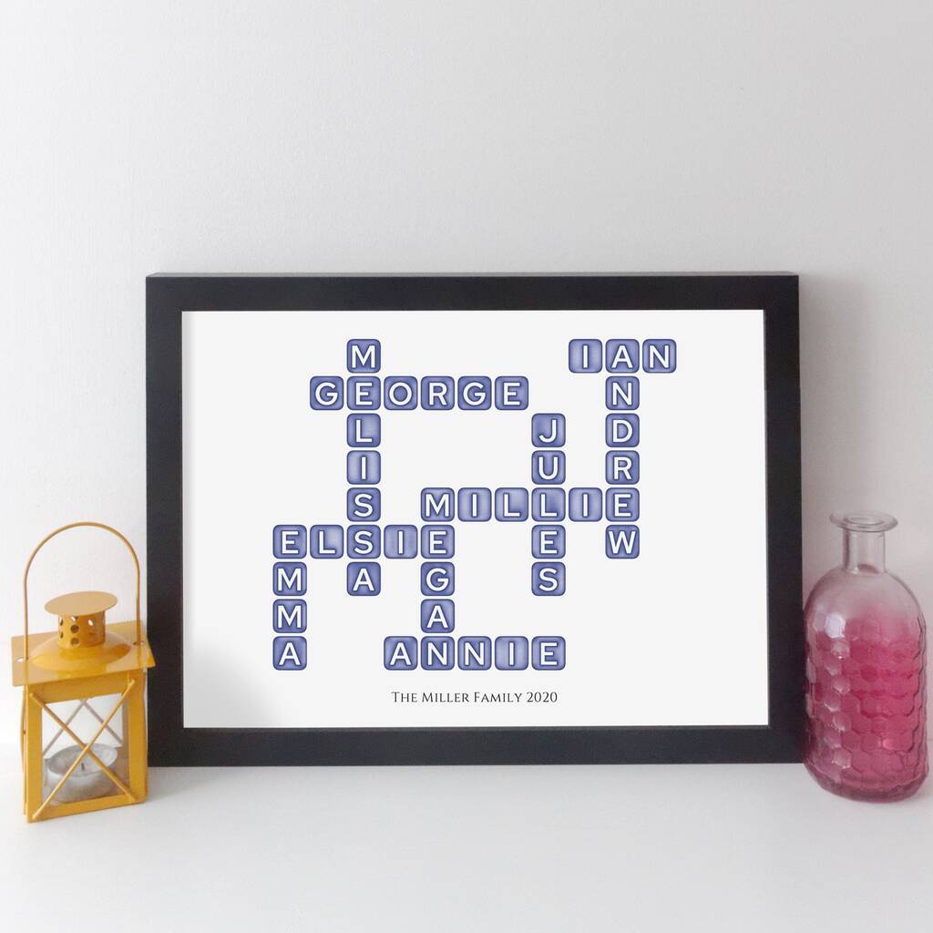 crossword family name generator