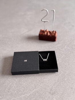 21st Birthday Sterling Silver Necklace, 4 of 12
