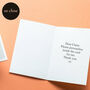 'The Day We Met' Personalised Date Card, thumbnail 2 of 2