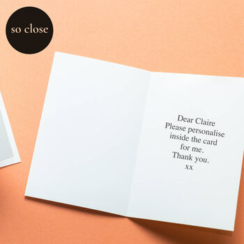 'The Day We Met' Personalised Date Card, 2 of 2