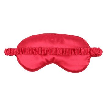 Wake Me Up When It's Christmas Satin Sleep Mask, 3 of 3