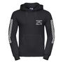 Personalised Adult Race Name And Number Hoodie In Black, thumbnail 2 of 7