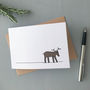 Reindeer Cards, Pack Of Four, thumbnail 1 of 2
