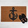 Natural Coir Anchor Doormat, thumbnail 1 of 2