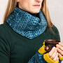 Knitted Snood Fair Isle Pattern, thumbnail 1 of 12