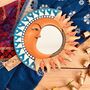 Handmade Sun And Moon Mirror With Mosaic Detail, thumbnail 8 of 8