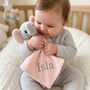 Personalised Pink Elephant Comforter With Soft Ears, thumbnail 1 of 4