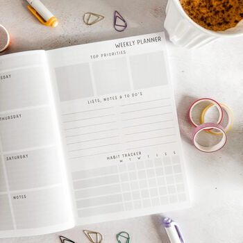 Personalised Daily Planner | Undated Journal, 5 of 10