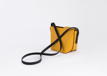 Tea Leather Handbag With Personalised Tag, 8 of 11