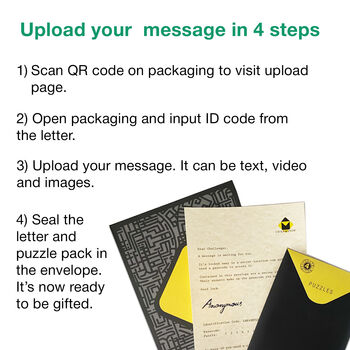 Escape Room Gift With Personalised Message | Original Edition, 9 of 11