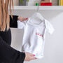 Personalised Baby Surname Bodysuit, thumbnail 4 of 4