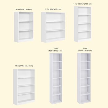 Modern Bookcase For Living Room, Office, Bedroom, 12 of 12