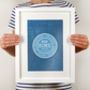 Our Home Personalised Map Print, thumbnail 8 of 10