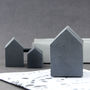 Paperweight Concrete House Sculpture, thumbnail 2 of 9