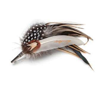 Feather Corsage Brooch Pin, 5 of 12