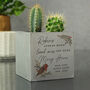 Personalised Robin Memorial Plant Pot, thumbnail 5 of 5