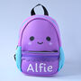 Personalised Purple Kids Backpacks, thumbnail 1 of 2