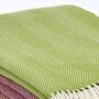 Personalised Essential Wool Throw Collection, thumbnail 4 of 5