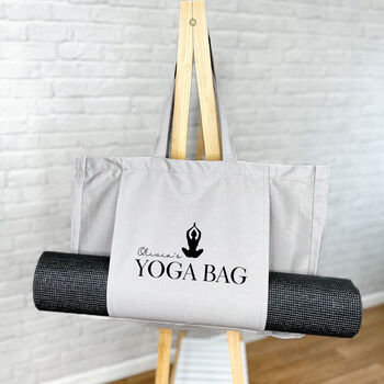 Personalised Organic Yoga Bag, 2 of 5