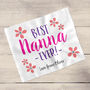 Personalised Best Nan Ever Glasses Cleaning Lens Cloth, thumbnail 2 of 3