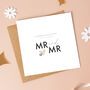 Mr And Mrs / Mr And Mr / Mrs And Mrs Wedding Card, thumbnail 2 of 3