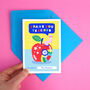 Thank You Teacher Personalised Rainbow Apple Card, thumbnail 3 of 6