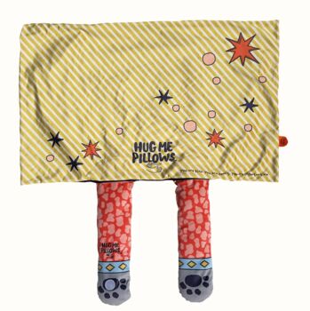 Confident Connie Mindful Pillowcase With Cuddle Arms And Pocket For The Tooth Fairy, 4 of 11