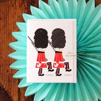 Mini Soldier London Card, 5 of 5
