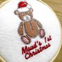 Personalised Baby First Christmas Tree Decoration Gift, thumbnail 6 of 9