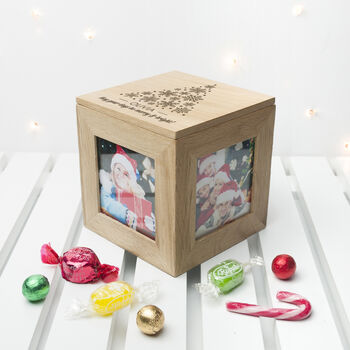 Personalised Christmas Photo Cube, 7 of 12