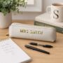 Personalised Shadow Name Teacher Pencil Case, thumbnail 1 of 6
