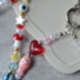 Glass And Ceramic Beaded Custom Phone Charm, thumbnail 4 of 8