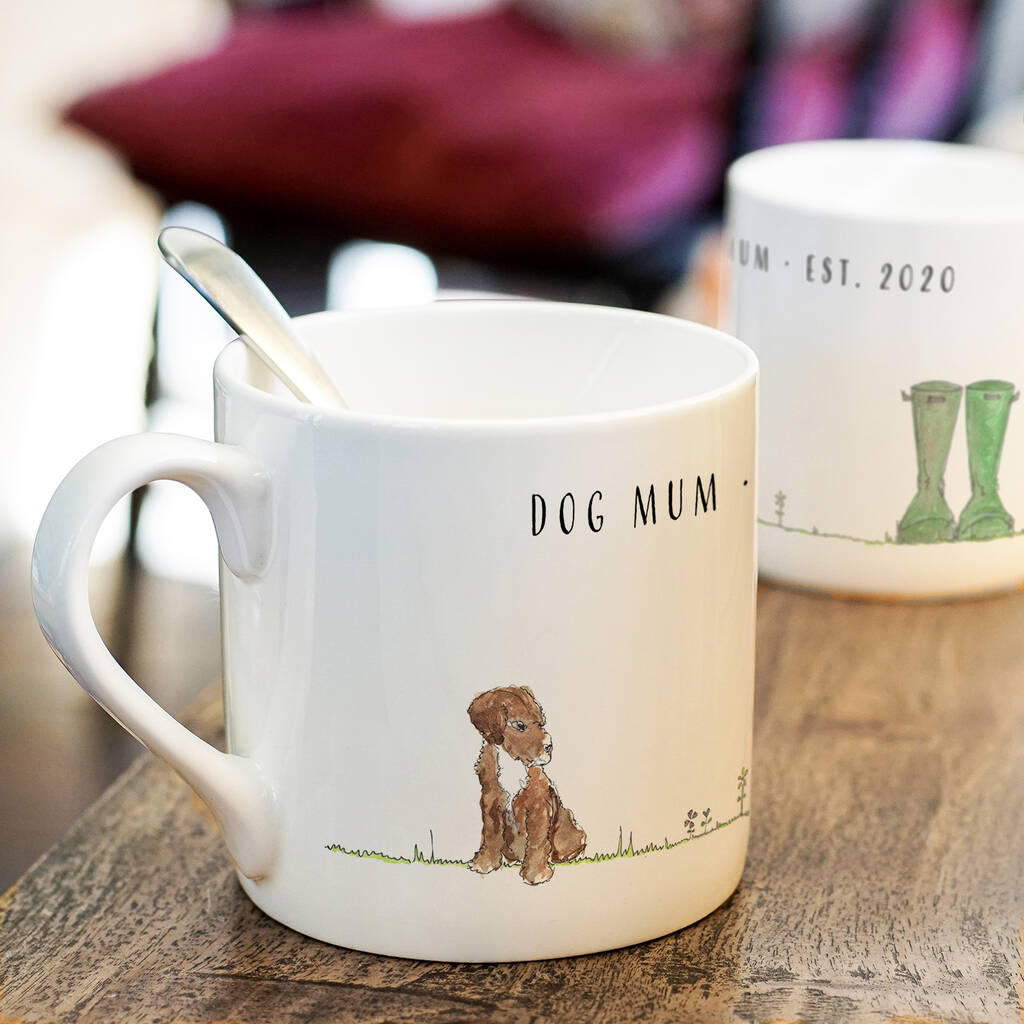 Personalised Best Dog Mum Mug, 1 of 12