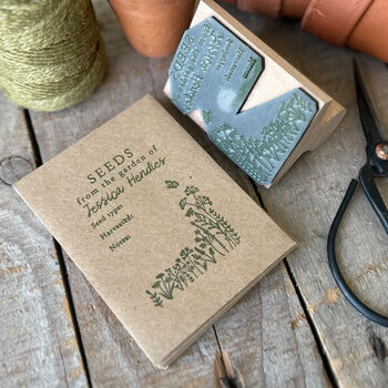 Custom Seed Packet Stamp, 5 of 7