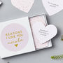 Personalised Heart Love Notes, thumbnail 4 of 7