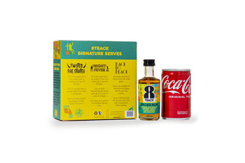 Eight Track Spiced Rum Mini Gift Set With Cola, 2 of 2