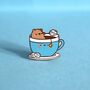 Tea Bears Enamel Pin, thumbnail 2 of 5