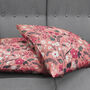 Tiny Floral Themed Pink Cushion Cover, thumbnail 4 of 7