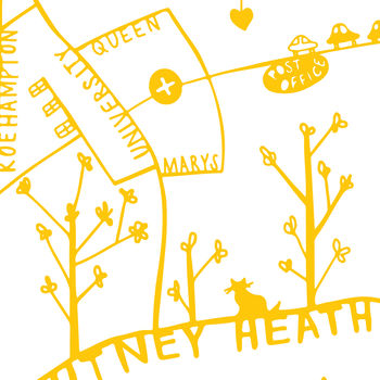 Putney Illustrated Map Print, 7 of 8