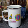 Large Enamel Age Mug, thumbnail 4 of 6